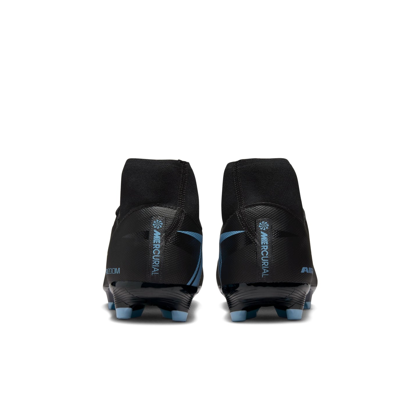 Nike Mercurial Superfly 10 Academy FG Firm Ground Soccer Cleat - Black/Ice Blue