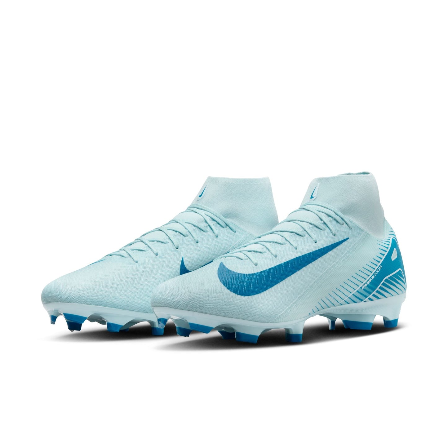 Nike Air Zoom Mercurial Superfly 10 Academy FG/MG Firm Ground Soccer Cleat - Glacier Blue/Blue Orbit