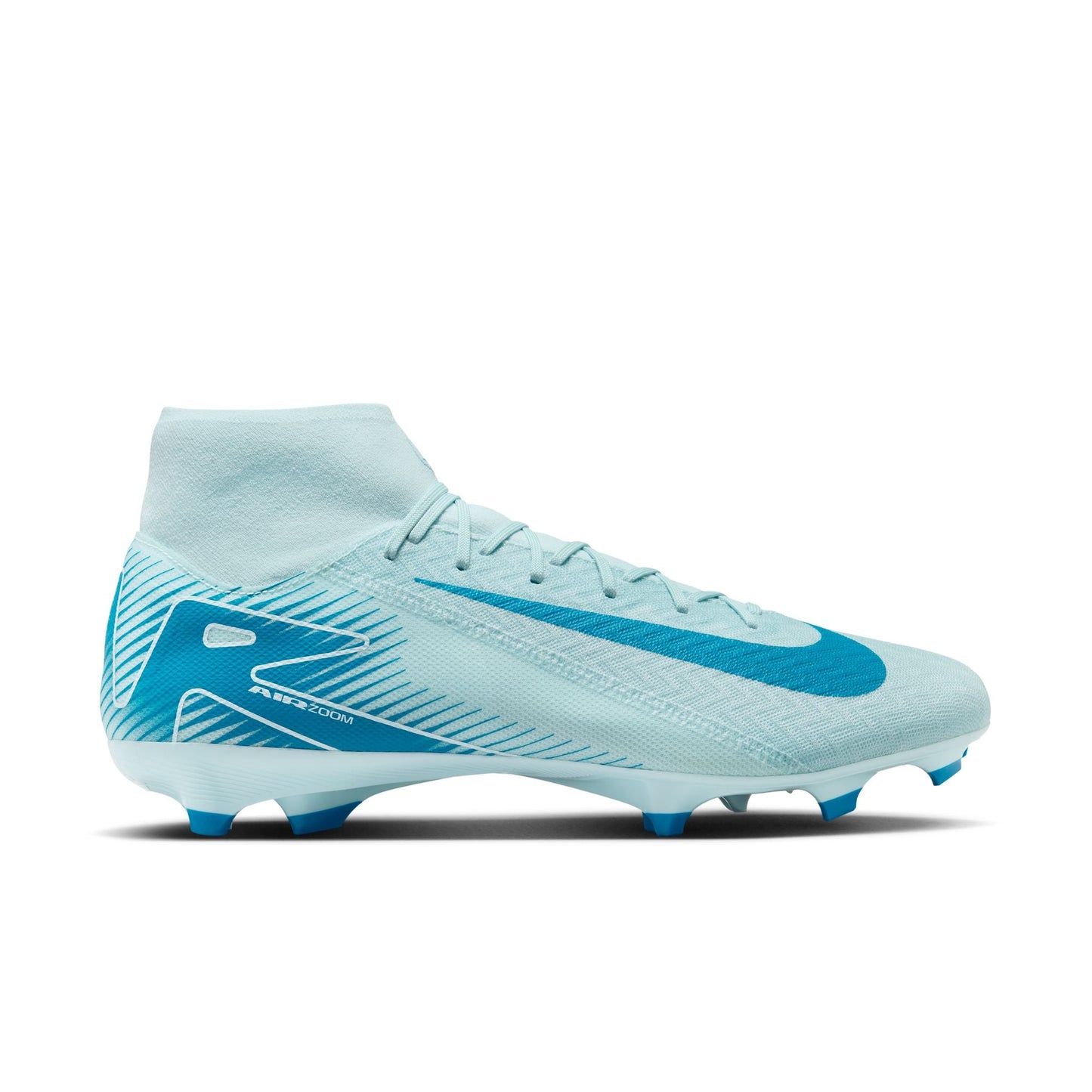 Nike Air Zoom Mercurial Superfly 10 Academy FG/MG Firm Ground Soccer Cleat - Glacier Blue/Blue Orbit