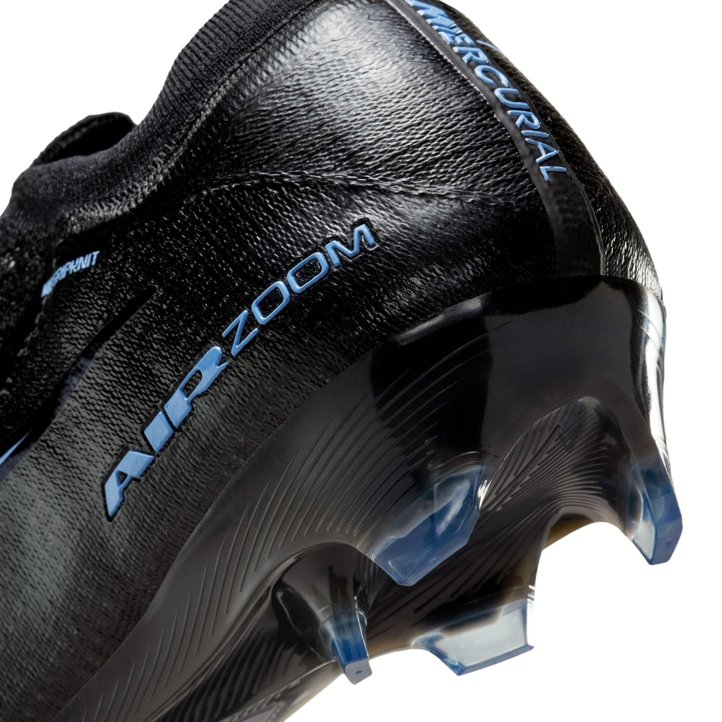 Nike Mercurial Vapor 16 Elite FG Firm Ground Soccer Cleats- Black/Ice Blue
