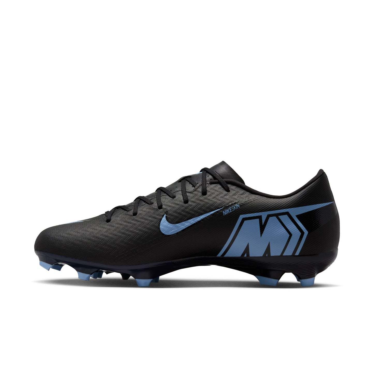 Nike Mercurial Vapor 16 Academy FG Firm Ground Soccer Cleat - Black/Ice Blue