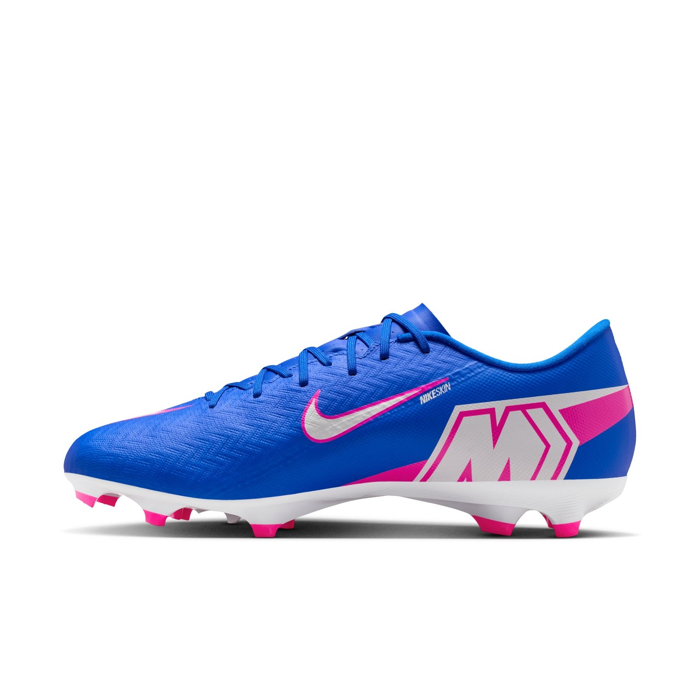 Nike Mercurial Vapor 16 Academy FG Firm Ground Soccer Cleat - Racer Blue/White