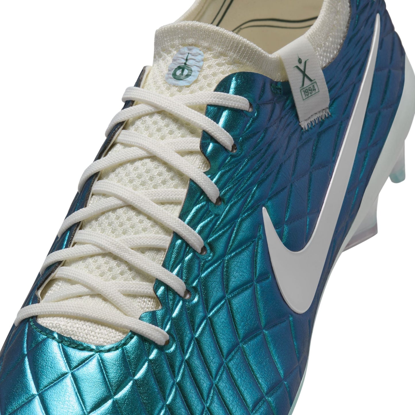 Nike Tiempo Legend 10 Elite 30 Year FG Firm Ground Soccer Cleat - Dark Atomic Teal/Sail