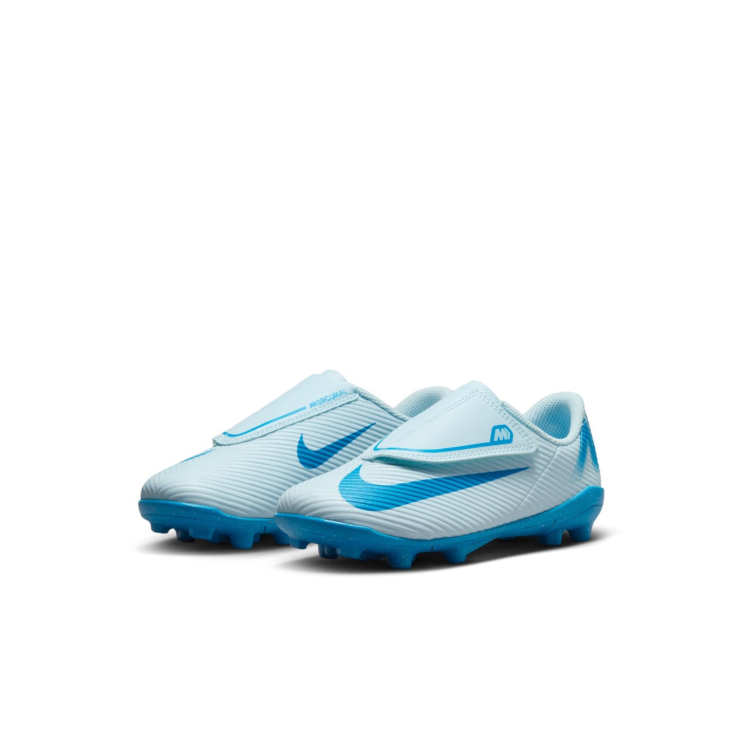 Nike Junior Mercurial Vapor 16 Club MG PS (V) Firm Ground Soccer Cleat - Glacier Blue/Black