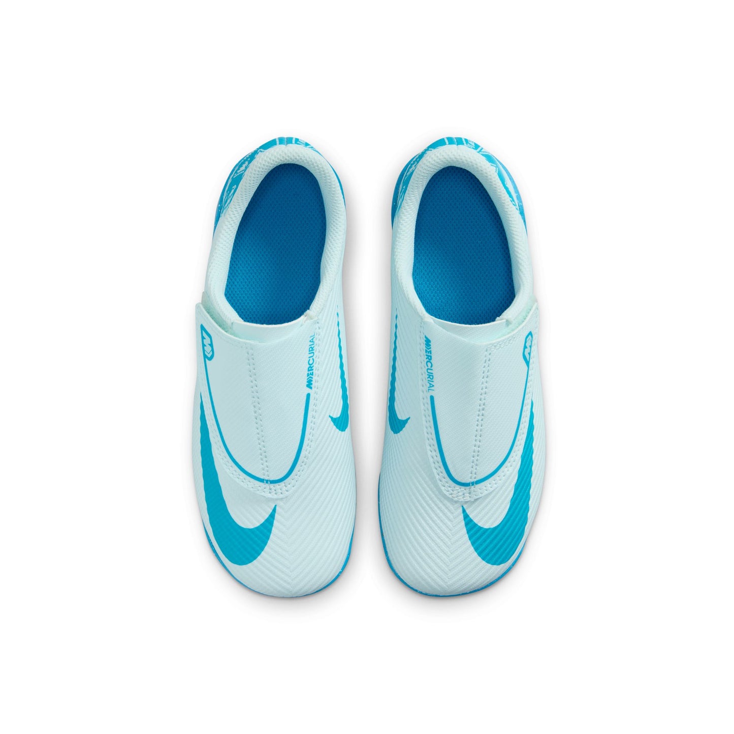 Nike Junior Mercurial Vapor 16 Club MG PS (V) Firm Ground Soccer Cleat - Glacier Blue/Black