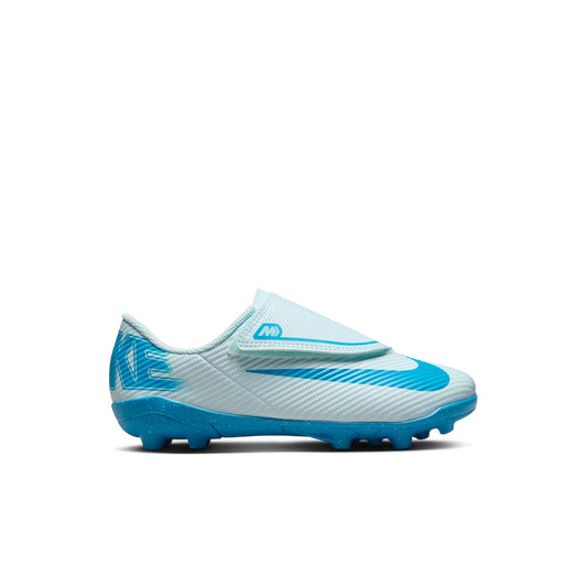 Nike Junior Mercurial Vapor 16 Club MG PS (V) Firm Ground Soccer Cleat - Glacier Blue/Black