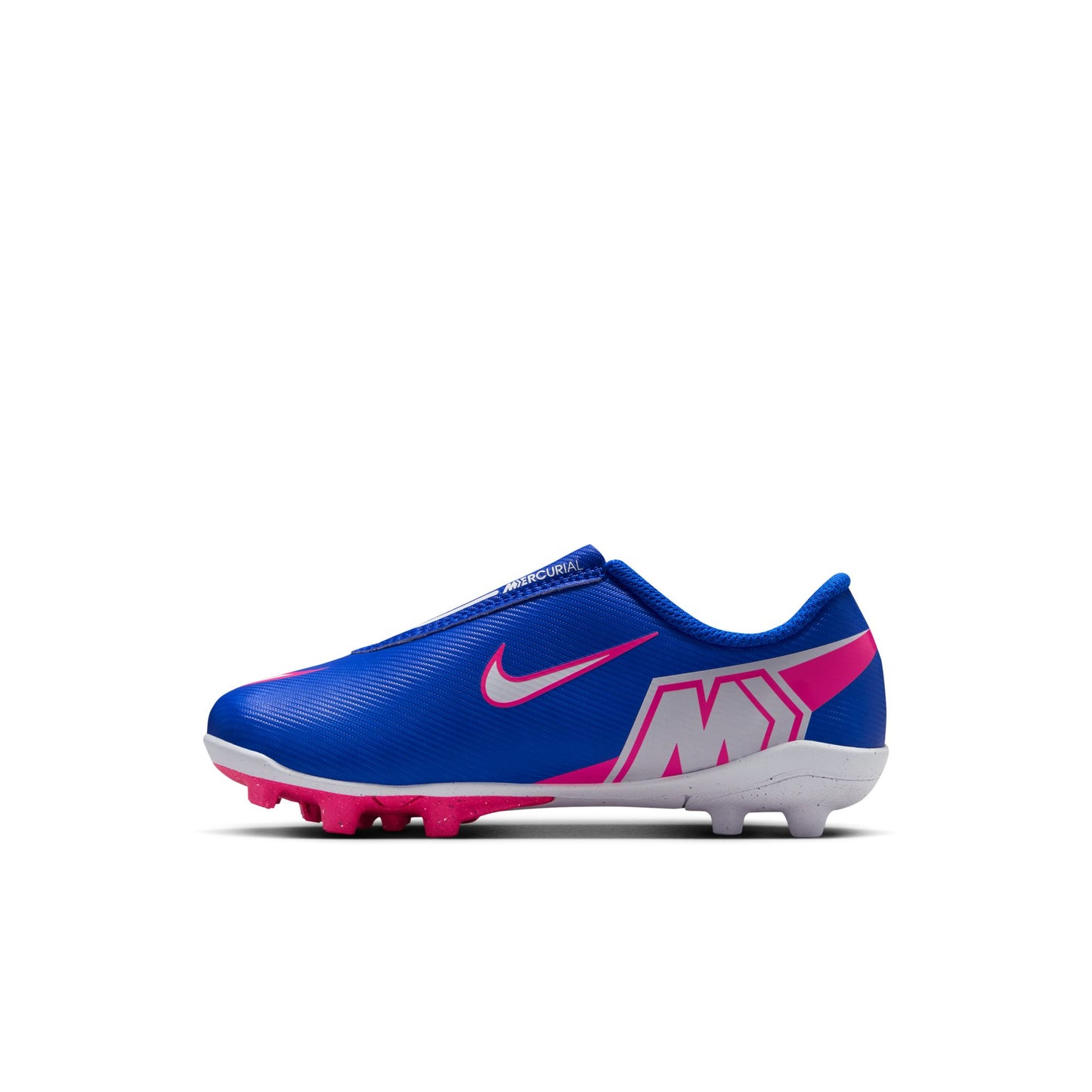 Nike Junior Mercurial Vapor 16 Club MG PS(V) Multi-Ground Soccer Cleat - Racer Blue/White