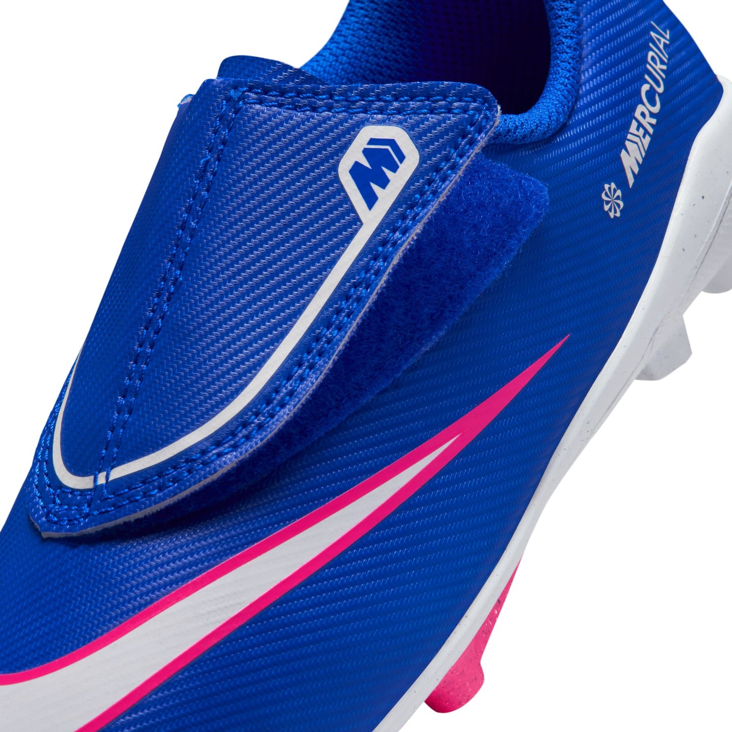 Nike Junior Mercurial Vapor 16 Club MG PS(V) Multi-Ground Soccer Cleat - Racer Blue/White