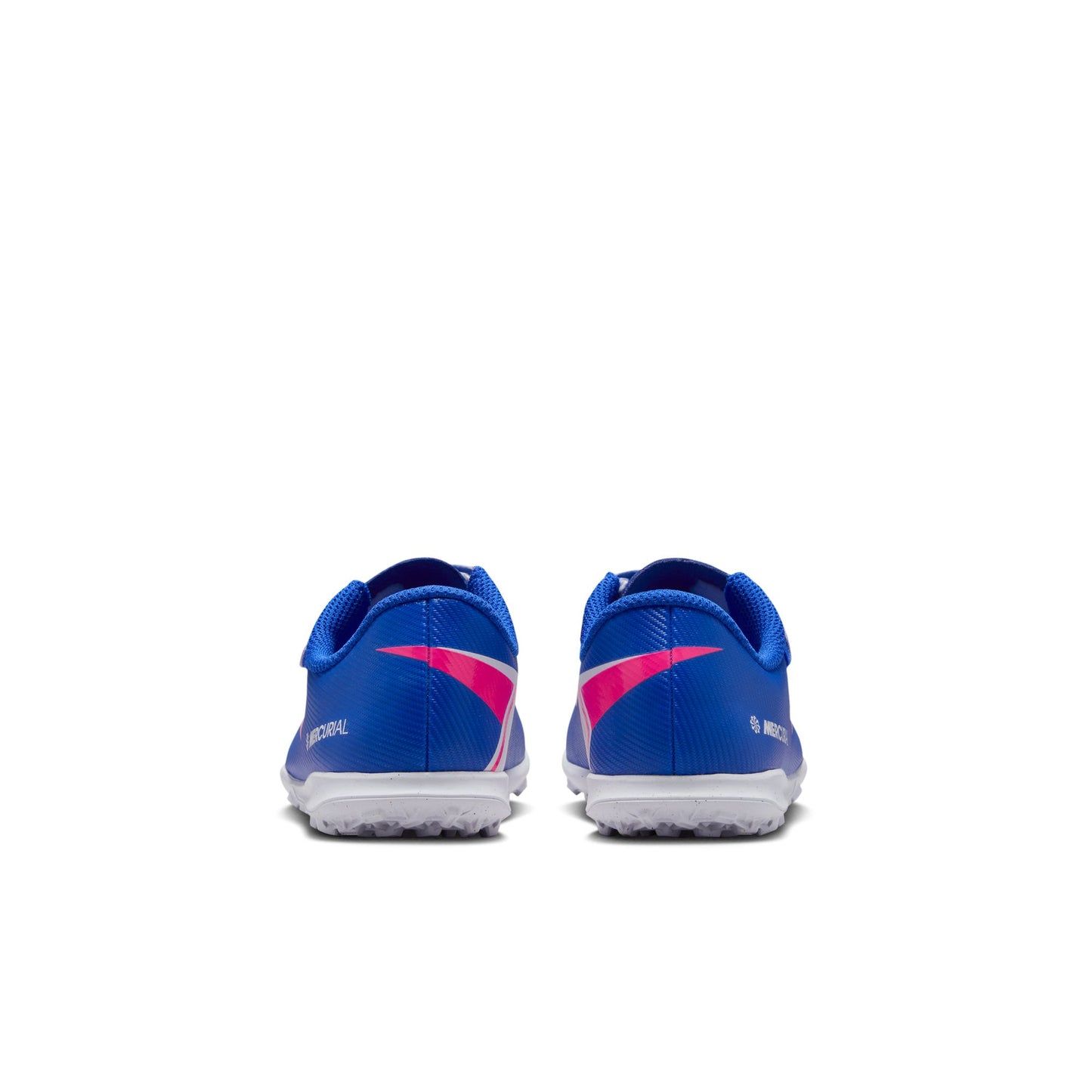 Nike Junior Mercurial Vapor 16 Club TF PS(V) Turf Soccer Cleat - Racer Blue/White