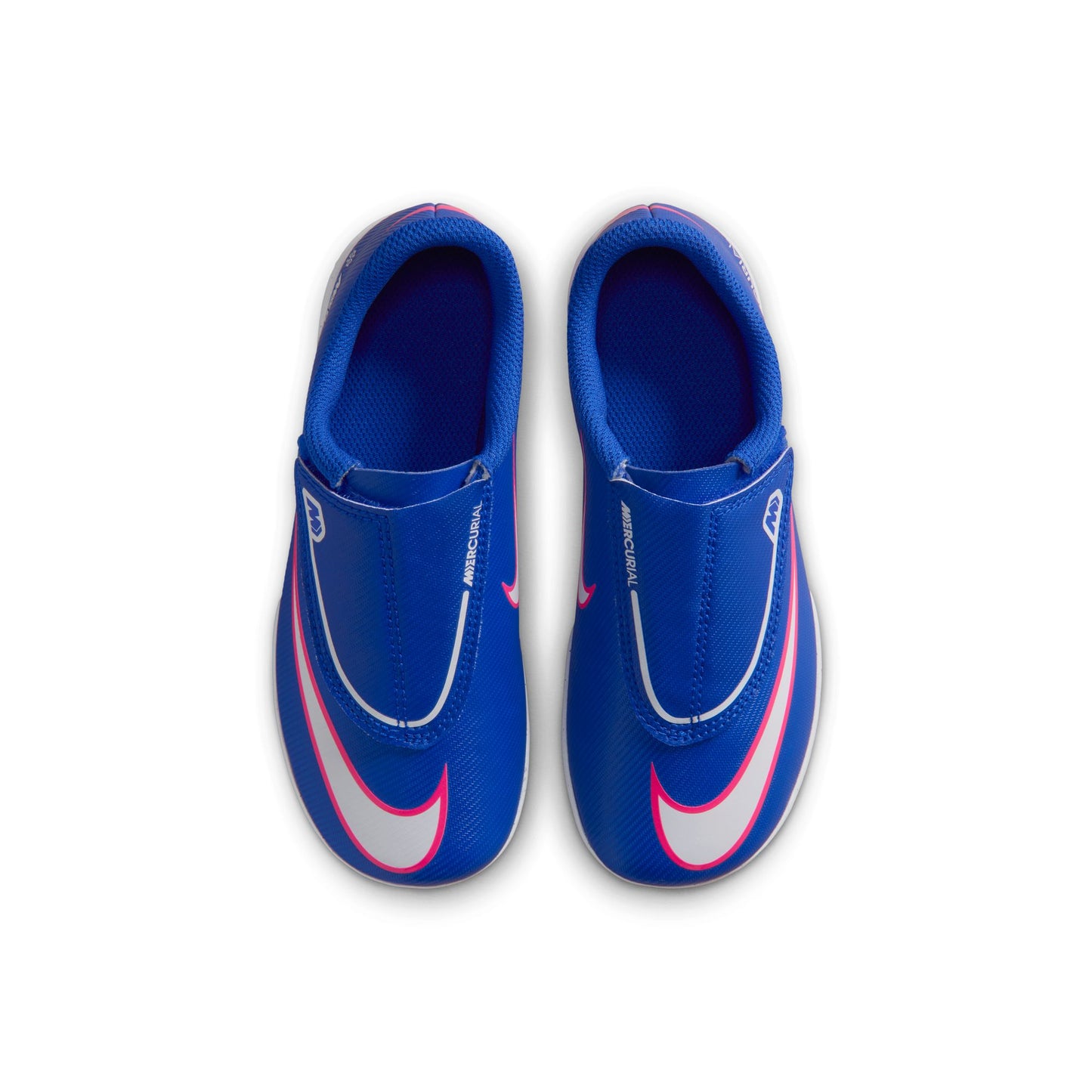 Nike Junior Mercurial Vapor 16 Club TF PS(V) Turf Soccer Cleat - Racer Blue/White
