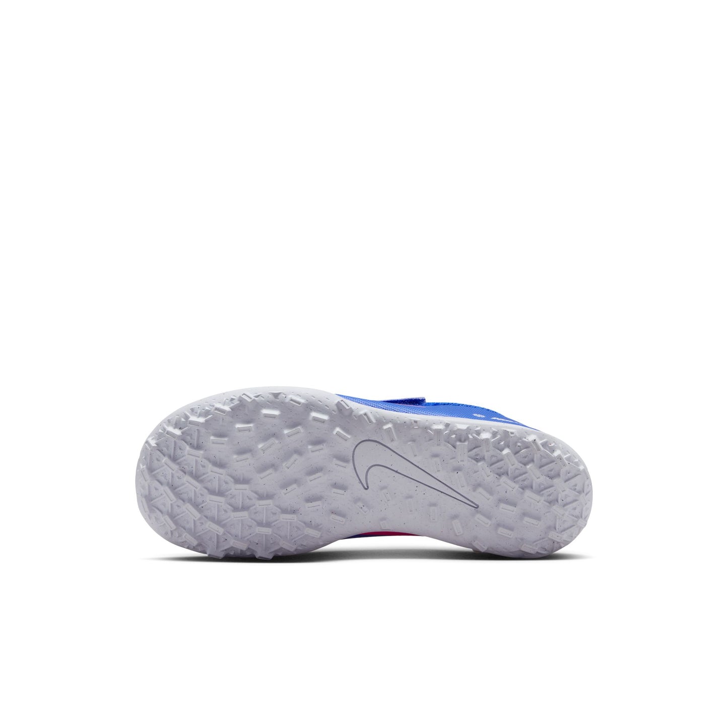 Nike Junior Mercurial Vapor 16 Club TF PS(V) Turf Soccer Cleat - Racer Blue/White