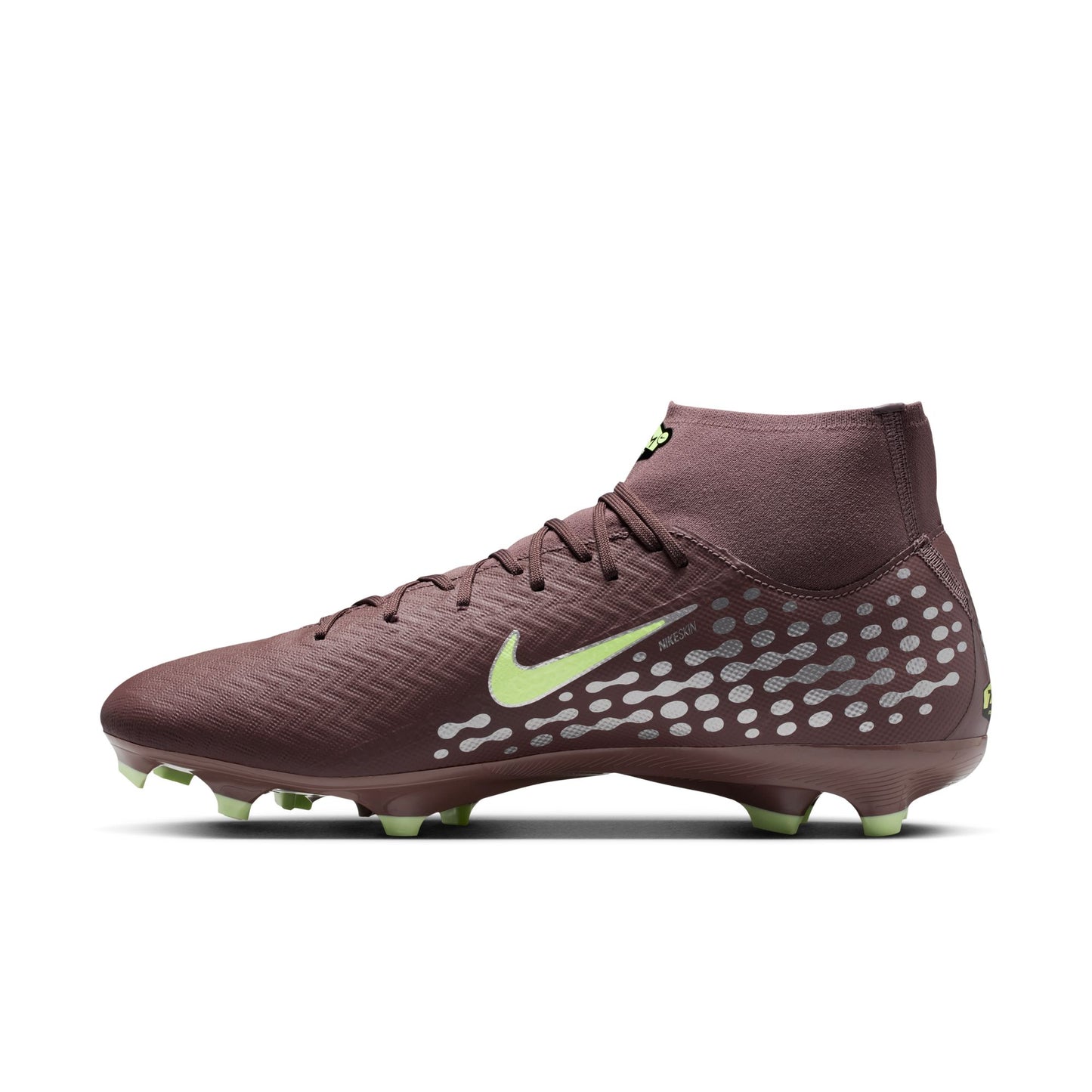Nike "Kylian Mbappe" Mercurial Superfly 10 Academy FG Firm Ground Soccer Cleat - Plum Eclipse/Metallic Silver
