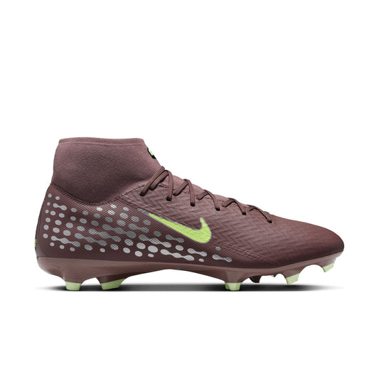 Nike "Kylian Mbappe" Mercurial Superfly 10 Academy FG Firm Ground Soccer Cleat - Plum Eclipse/Metallic Silver
