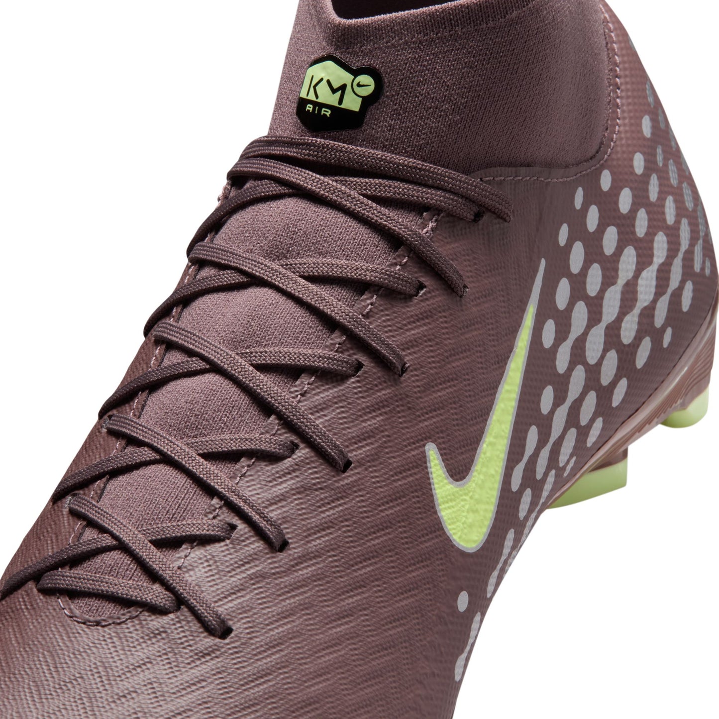 Nike "Kylian Mbappe" Mercurial Superfly 10 Academy FG Firm Ground Soccer Cleat - Plum Eclipse/Metallic Silver