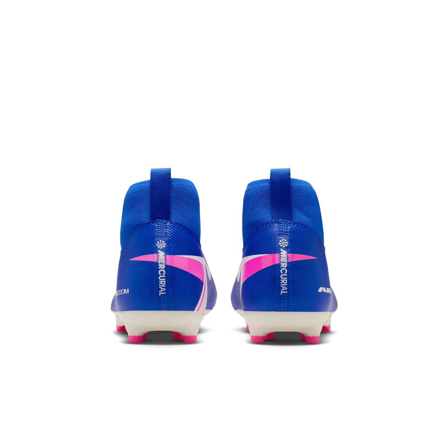 Nike Junior Mercurial Superfly 10 Academy FG Firm Ground Soccer Cleat - Racer Blue/White