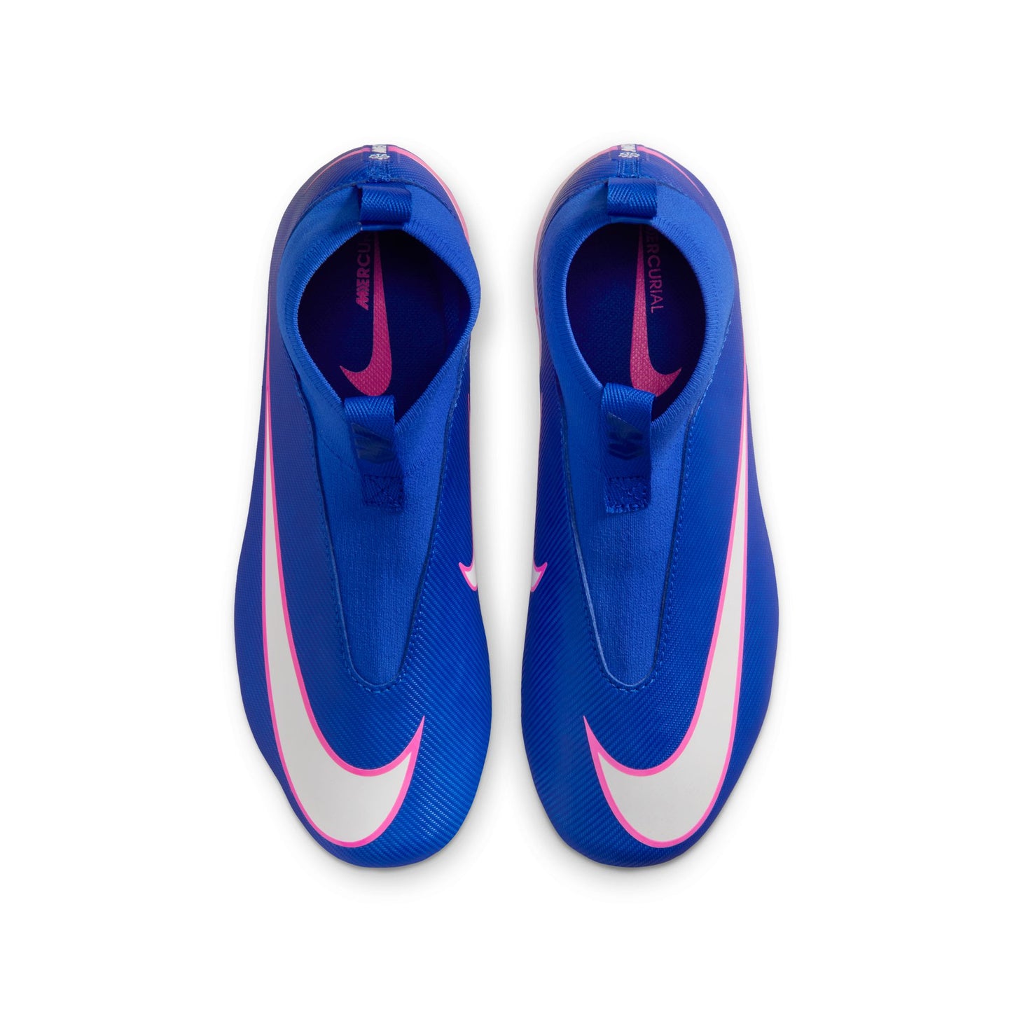 Nike Junior Mercurial Superfly 10 Academy FG Firm Ground Soccer Cleat - Racer Blue/White