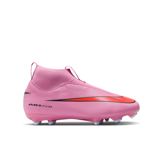 Nike Junior Mercurial Superfly 10 Academy FG Firm Ground Soccer Cleat - Magic Flamingo/Black/Total Crimson