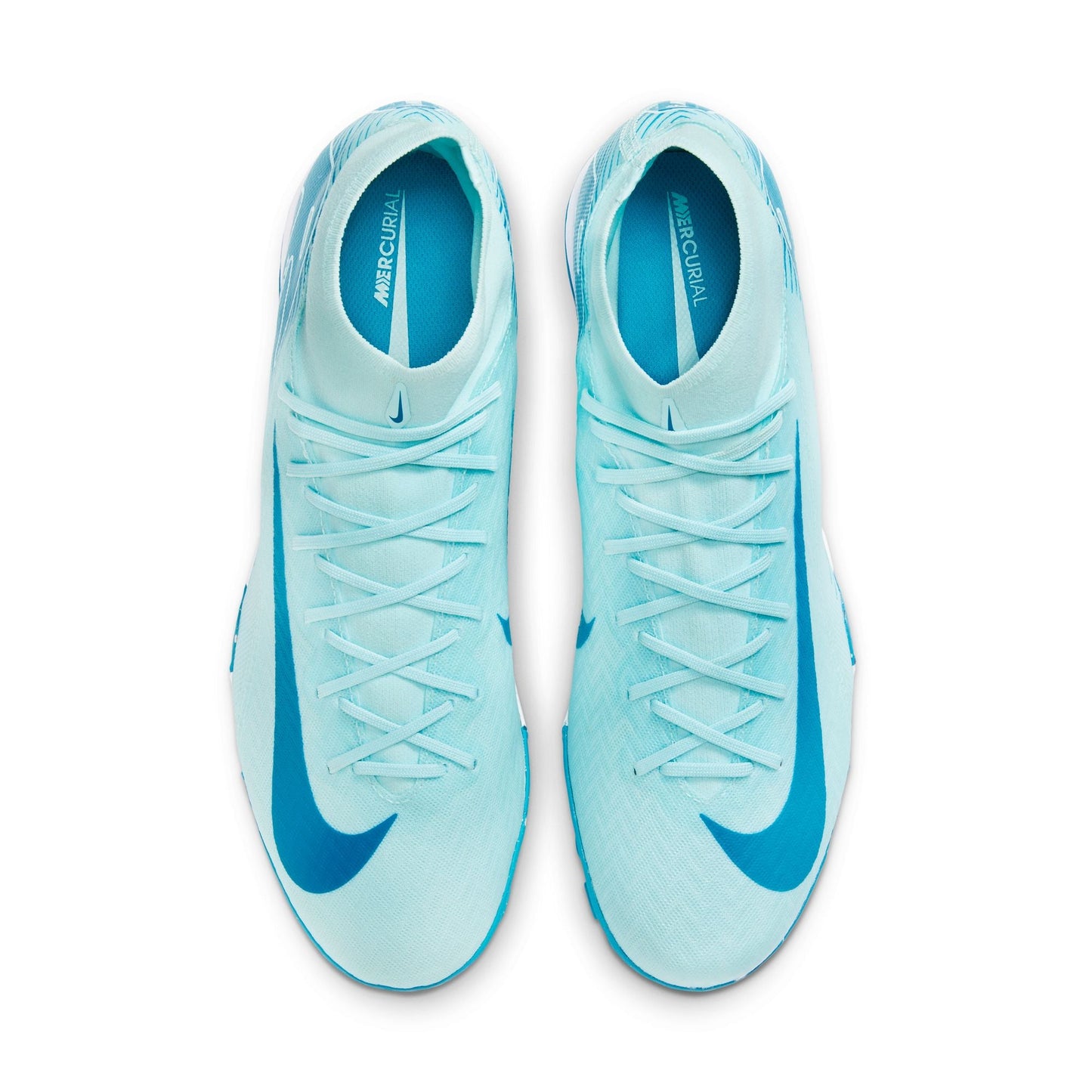 Nike Air Zoom Mercurial Superfly 10 Academy TF Turf Soccer Cleat - Glacier Blue/Blue Orbit