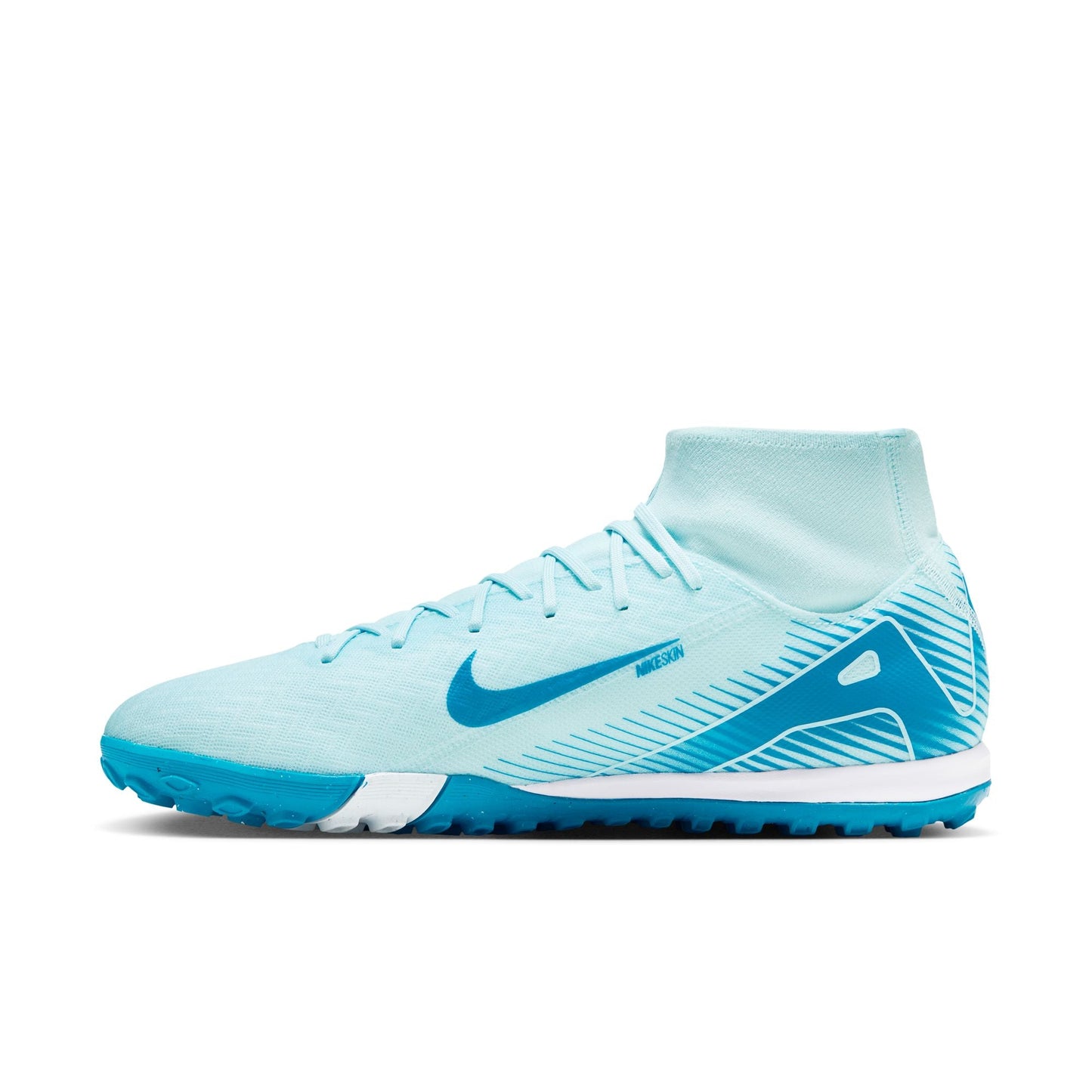 Nike Air Zoom Mercurial Superfly 10 Academy TF Turf Soccer Cleat - Glacier Blue/Blue Orbit