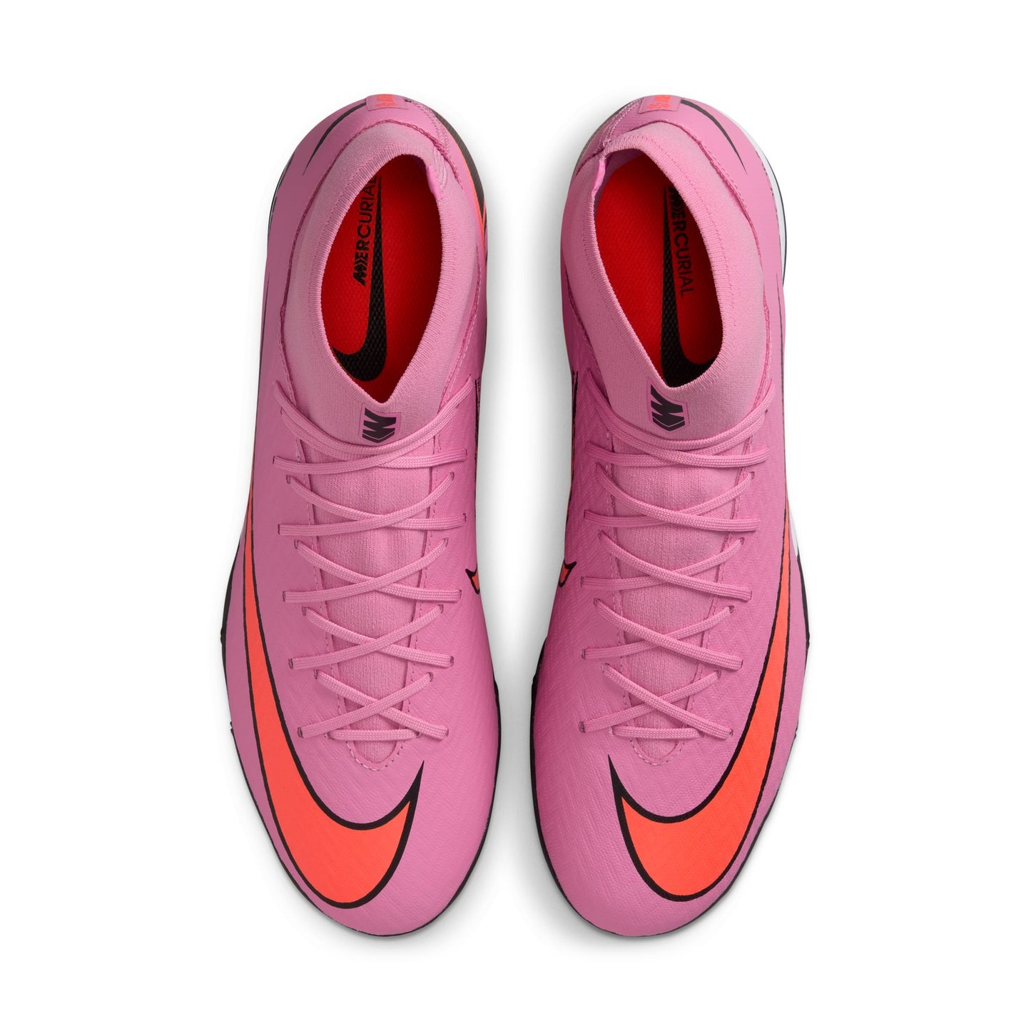 Nike Mercurial Superfly 10 Academy TF Turf Soccer Cleat - Magic Flamingo/Black/Total Crimson