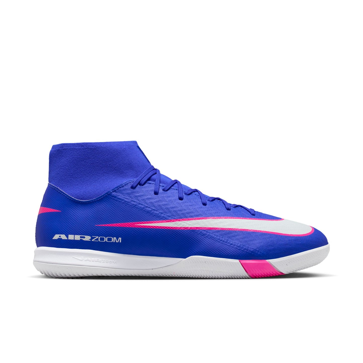 Nike Mercurial Superfly 10 Academy IC Indoor Soccer Shoe - Racer Blue/White