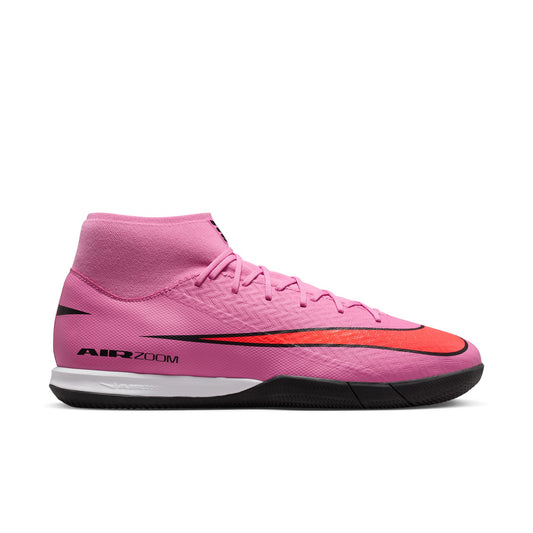 Nike Mercurial Superfly 10 Academy IN Indoor Soccer Shoe - Magic Flamingo/Black-Total Crimson