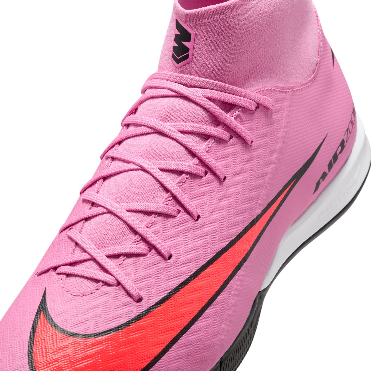 Nike Mercurial Superfly 10 Academy IN Indoor Soccer Shoe - Magic Flamingo/Black-Total Crimson
