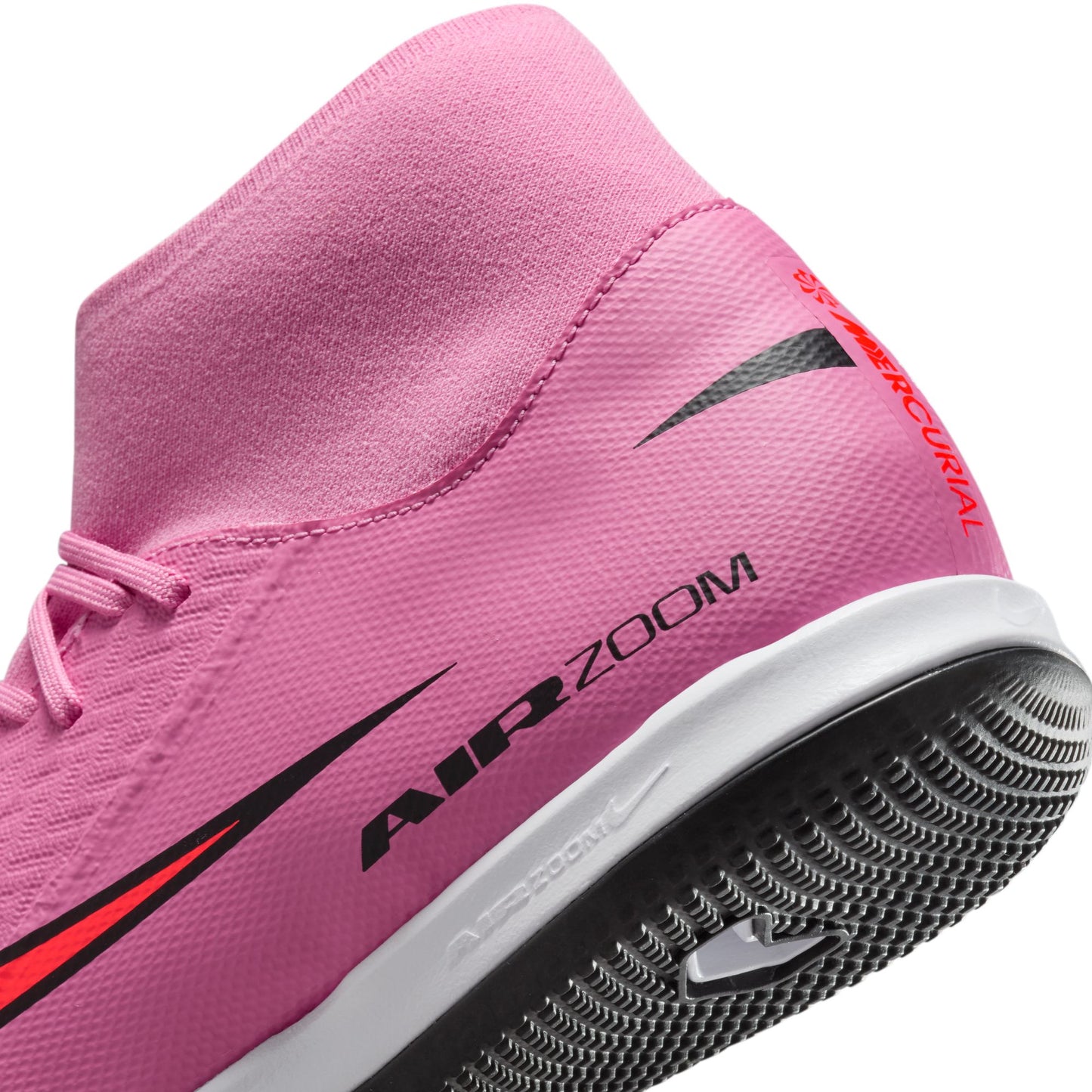 Nike Mercurial Superfly 10 Academy IN Indoor Soccer Shoe - Magic Flamingo/Black-Total Crimson