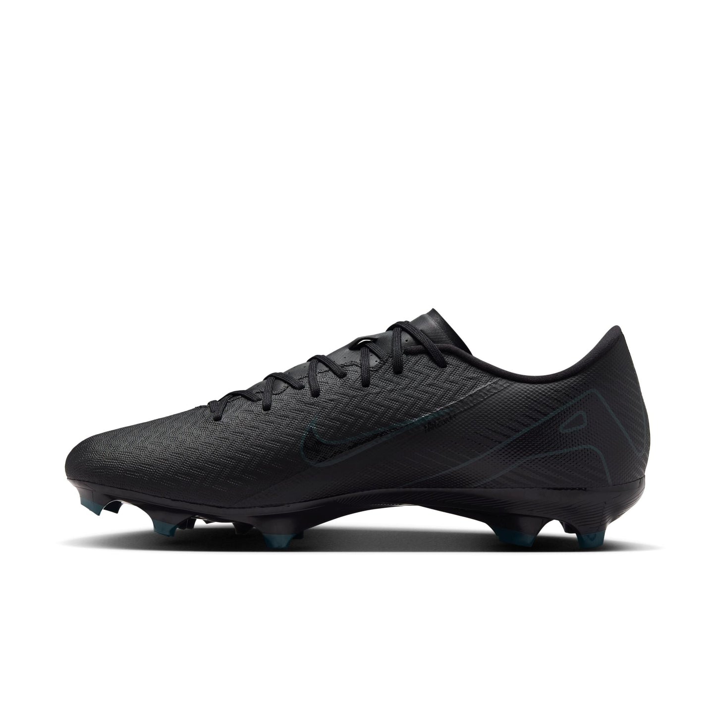 Nike Air Zoom Mercurial Vapor 16 Academy FG/MG Firm Ground Soccer Cleat - Black/Black-Deep Jungle