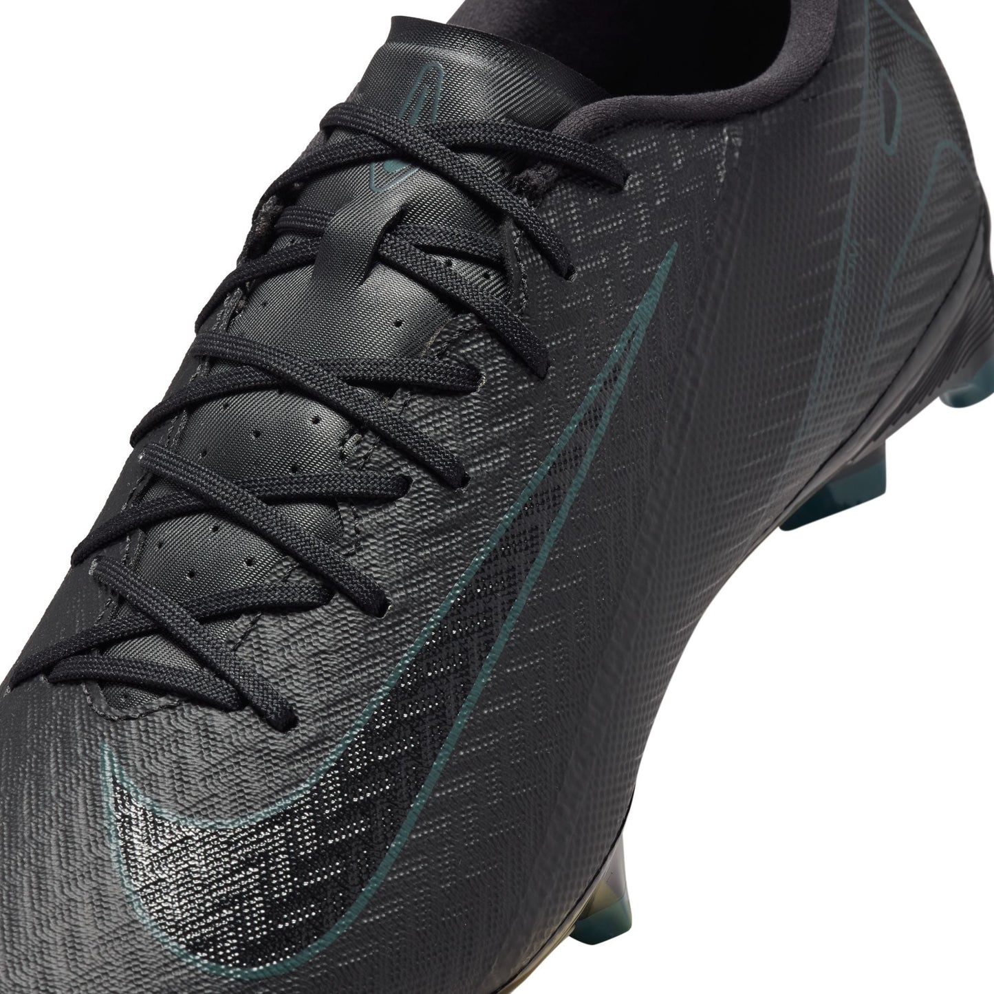 Nike Air Zoom Mercurial Vapor 16 Academy FG/MG Firm Ground Soccer Cleat - Black/Black-Deep Jungle