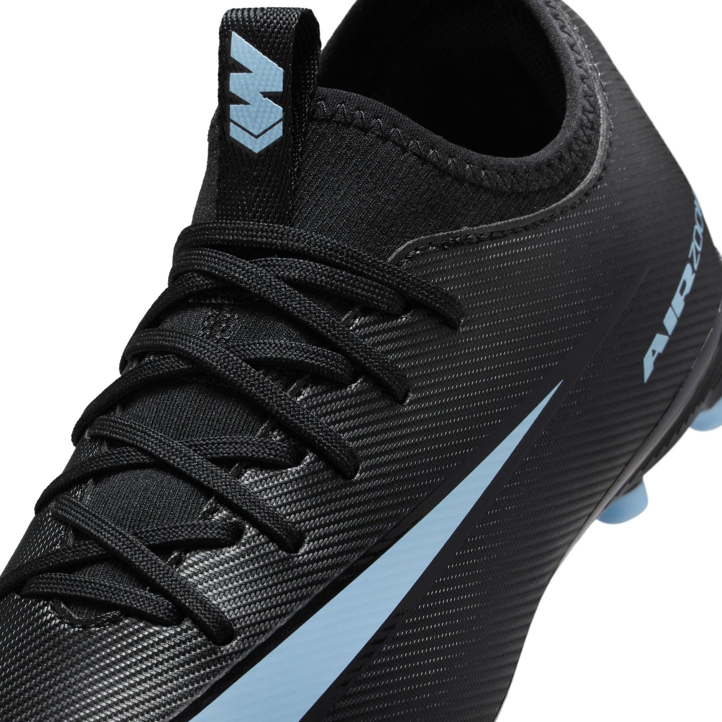 Nike Junior Mercurial Vapor 16 Academy FG Firm Ground Soccer Cleat - Black/Ice Blue