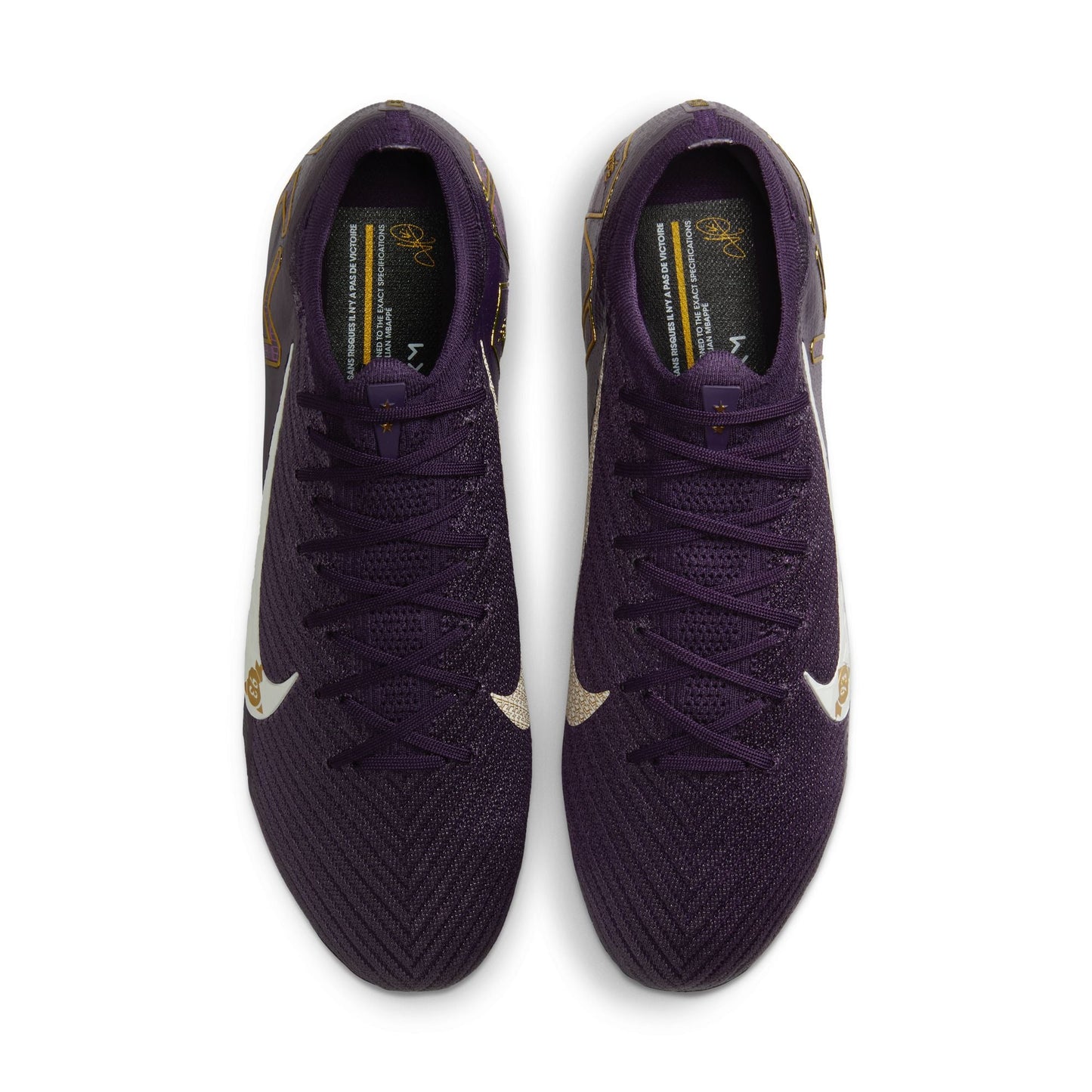 Nike Mercurial Vapor 16 Elite "Kylian Mbappé" FG Firm Ground Soccer Cleat - Grand Purple/Pale Ivory