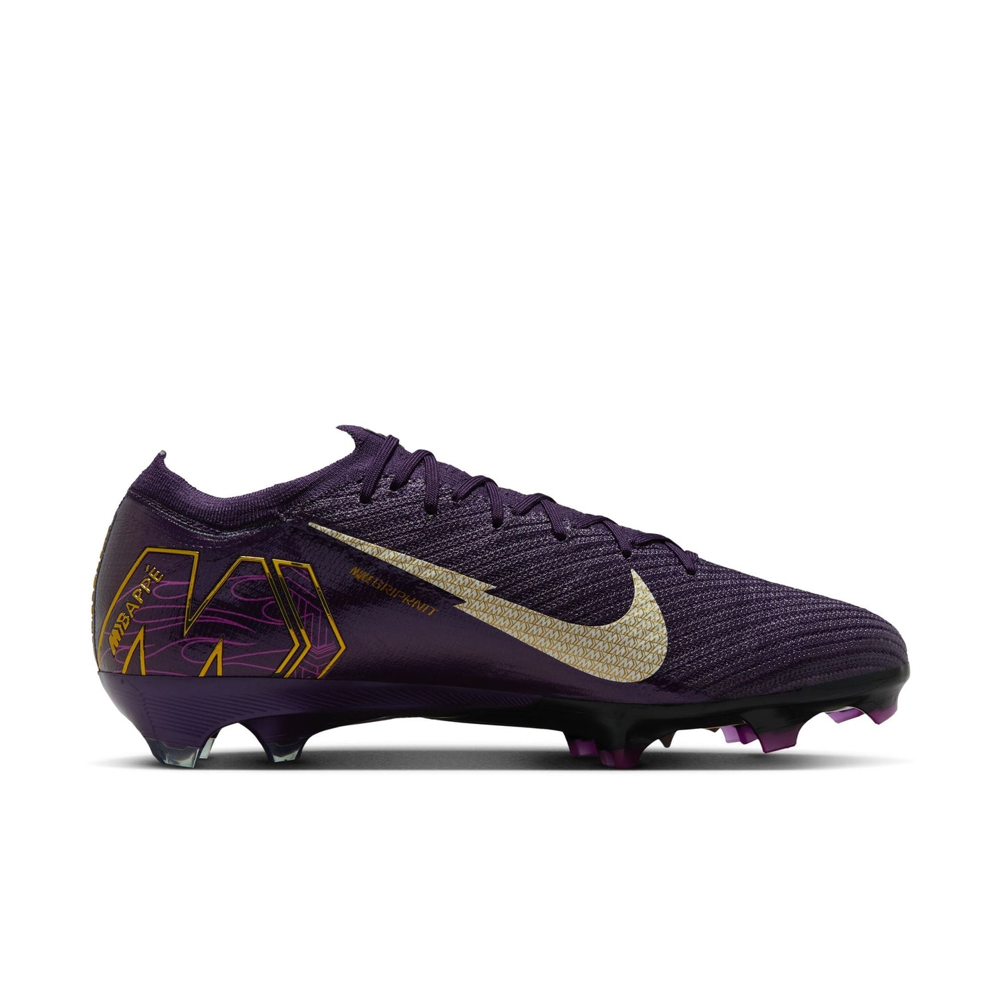 Nike Mercurial Vapor 16 Elite "Kylian Mbappé" FG Firm Ground Soccer Cleat - Grand Purple/Pale Ivory