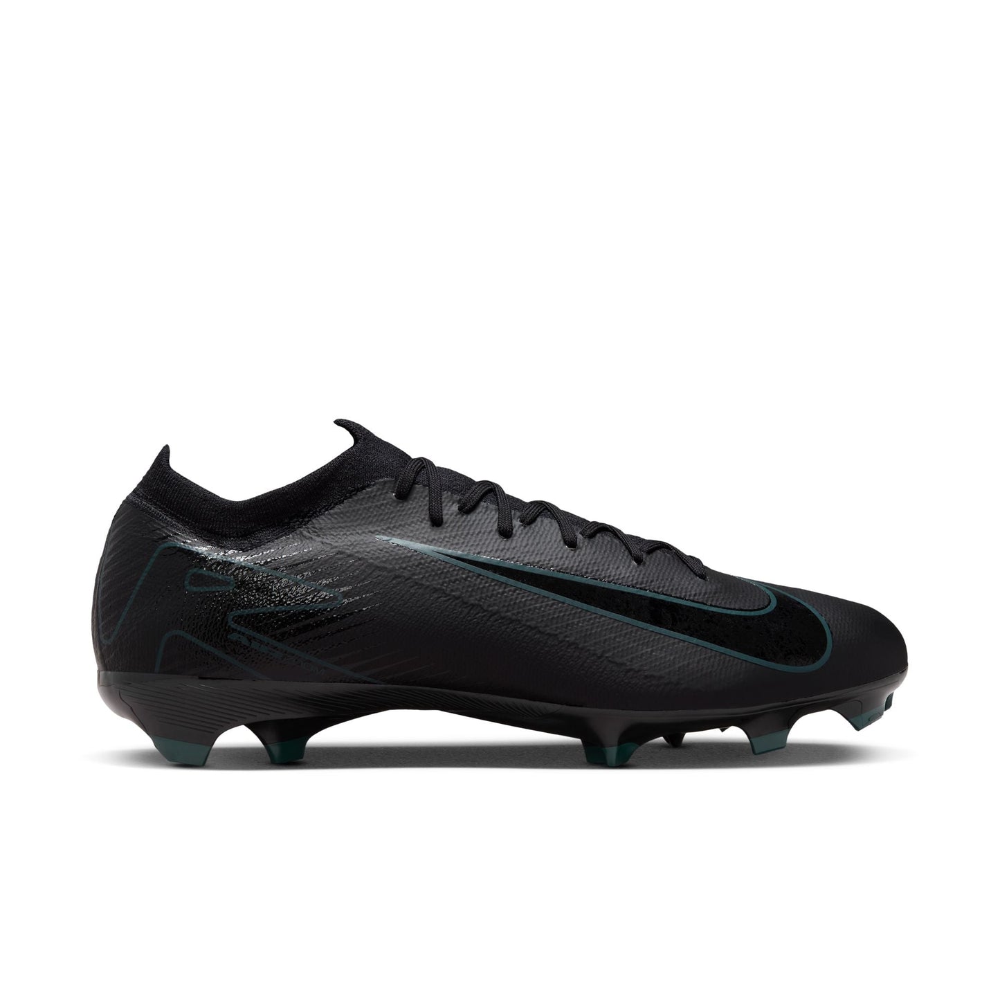 Nike Air Zoom Mercurial Vapor 16 Pro FG Firm Ground Soccer Cleat - Black/Black-Deep Jungle