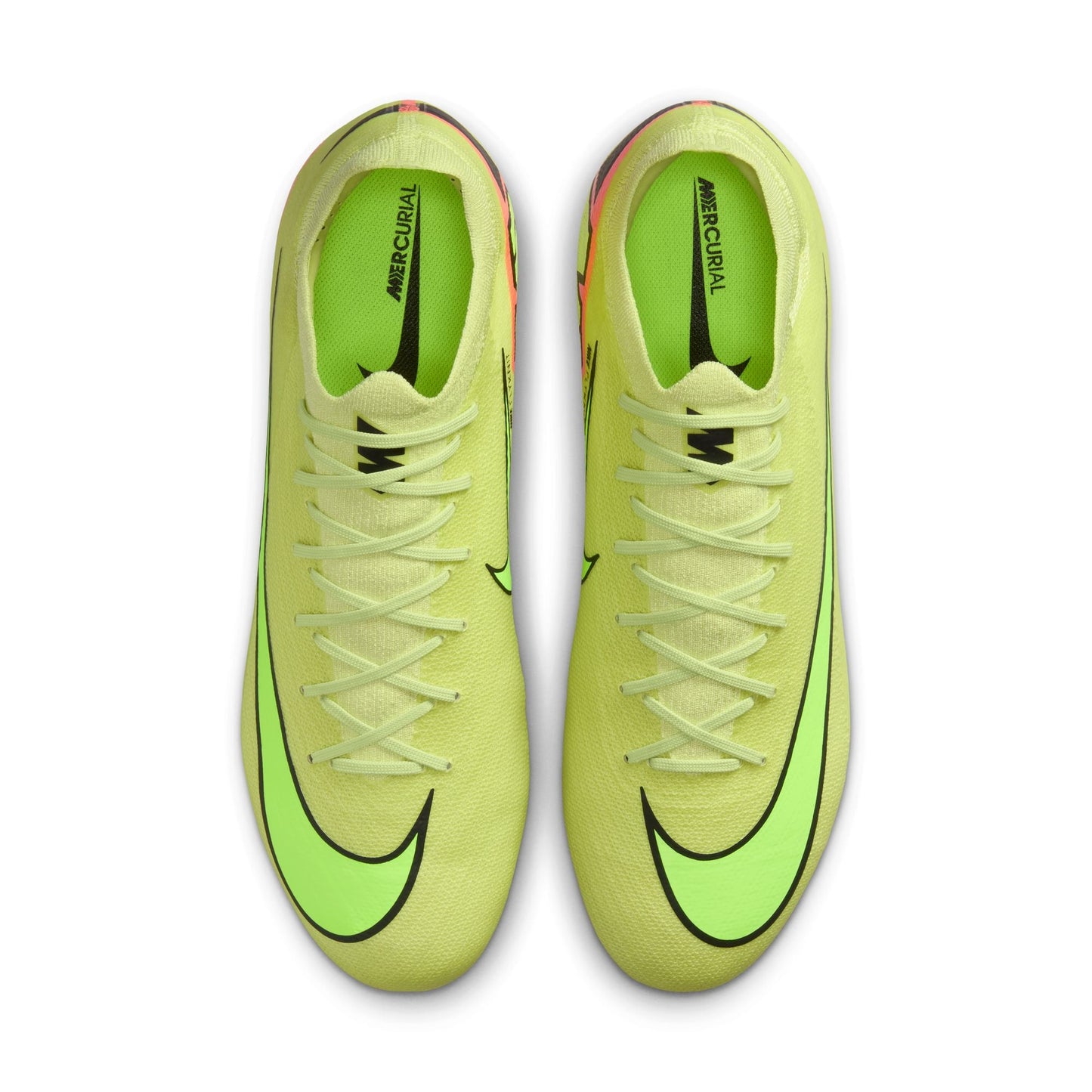 Nike Air Zoom Mercurial Vapor 16 Pro FG Firm Ground Soccer Cleat - Limelight/Volt/Hyper Crimson
