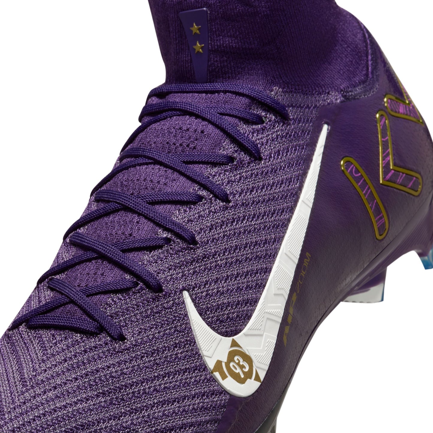 Nike Mercurial Superfly 10 Elite "Kylian Mbappé" FG Firm Ground Soccer Cleat -  Grand Purple/Pale Ivory