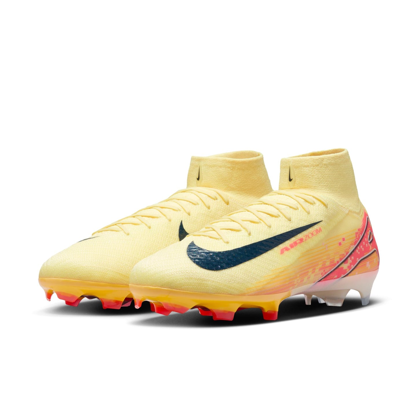 Nike Mercurial Superfly 10 Elite "Kylian Mbappé" FG Firm Ground Soccer Cleat - LT Laser Orange/Armory Navy