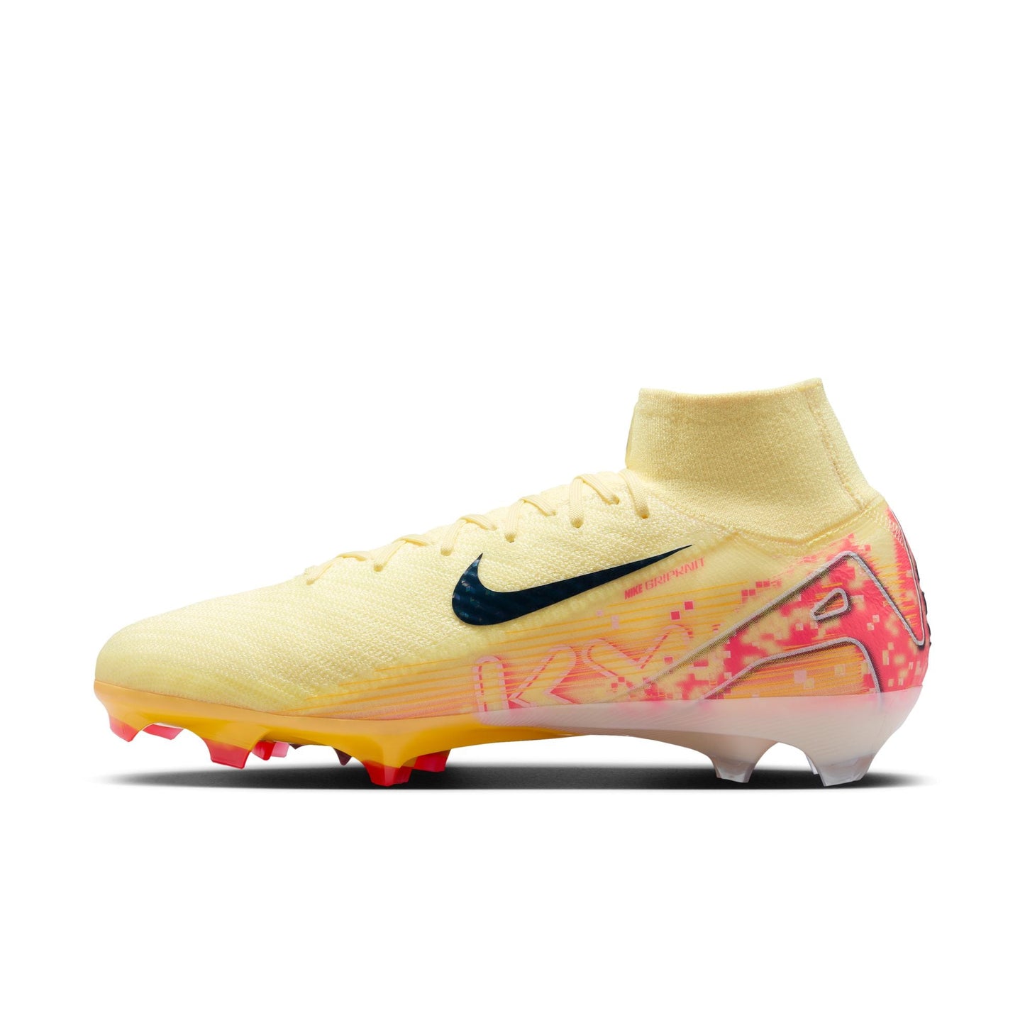 Nike Mercurial Superfly 10 Elite "Kylian Mbappé" FG Firm Ground Soccer Cleat - LT Laser Orange/Armory Navy