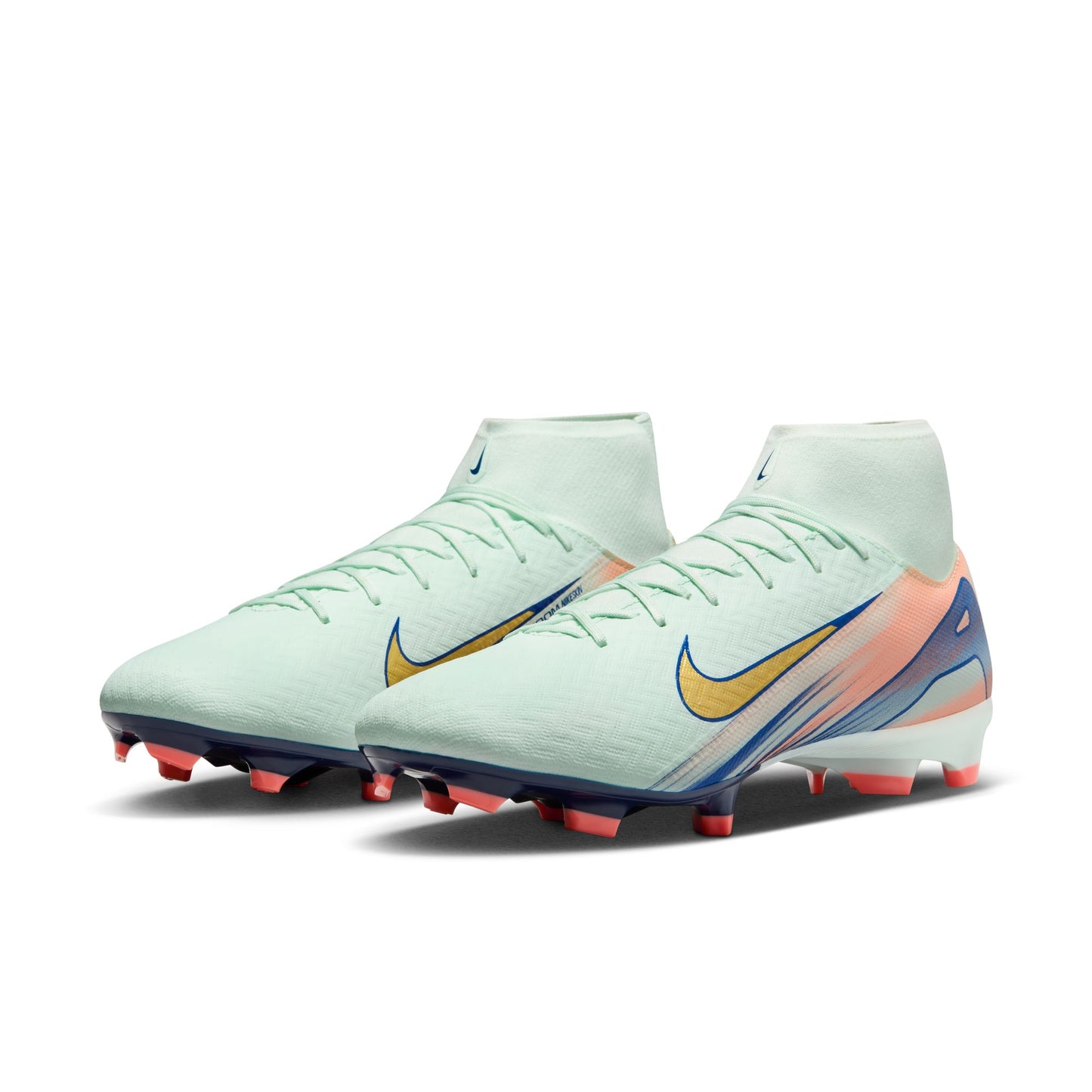 Nike Superfly 10 Academy Mercurial Dream Speed FG Firm Ground Soccer Cleat - Barely Green/Metallic Gold Coin