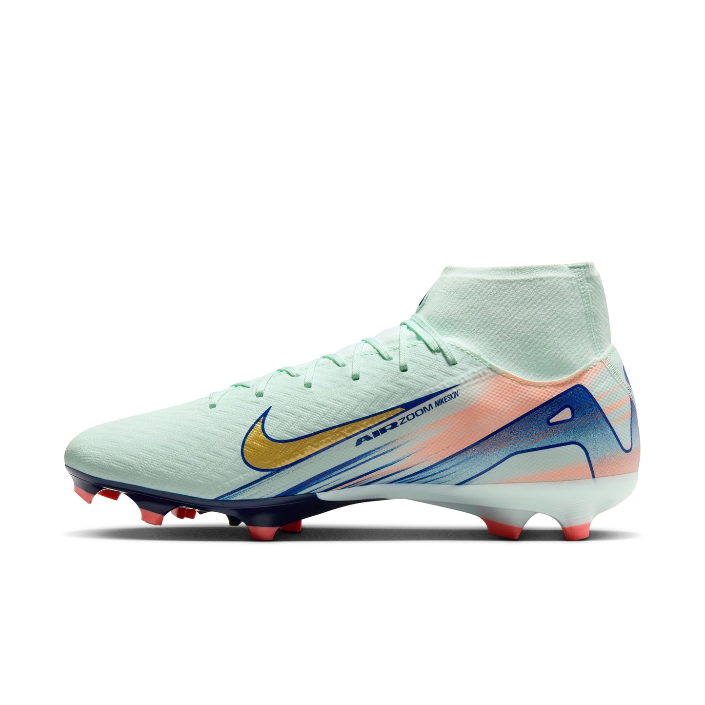 Nike Superfly 10 Academy Mercurial Dream Speed FG Firm Ground Soccer Cleat - Barely Green/Metallic Gold Coin