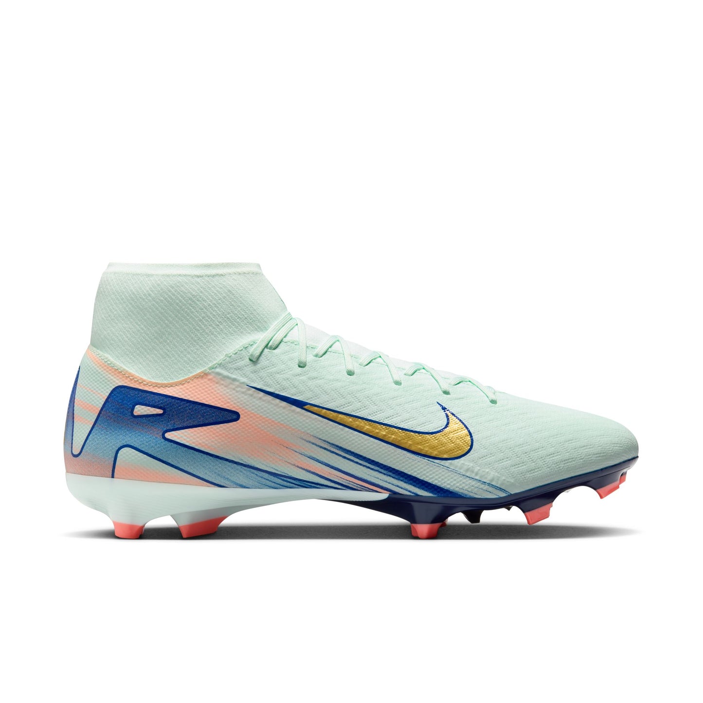 Nike Superfly 10 Academy Mercurial Dream Speed FG Firm Ground Soccer Cleat - Barely Green/Metallic Gold Coin