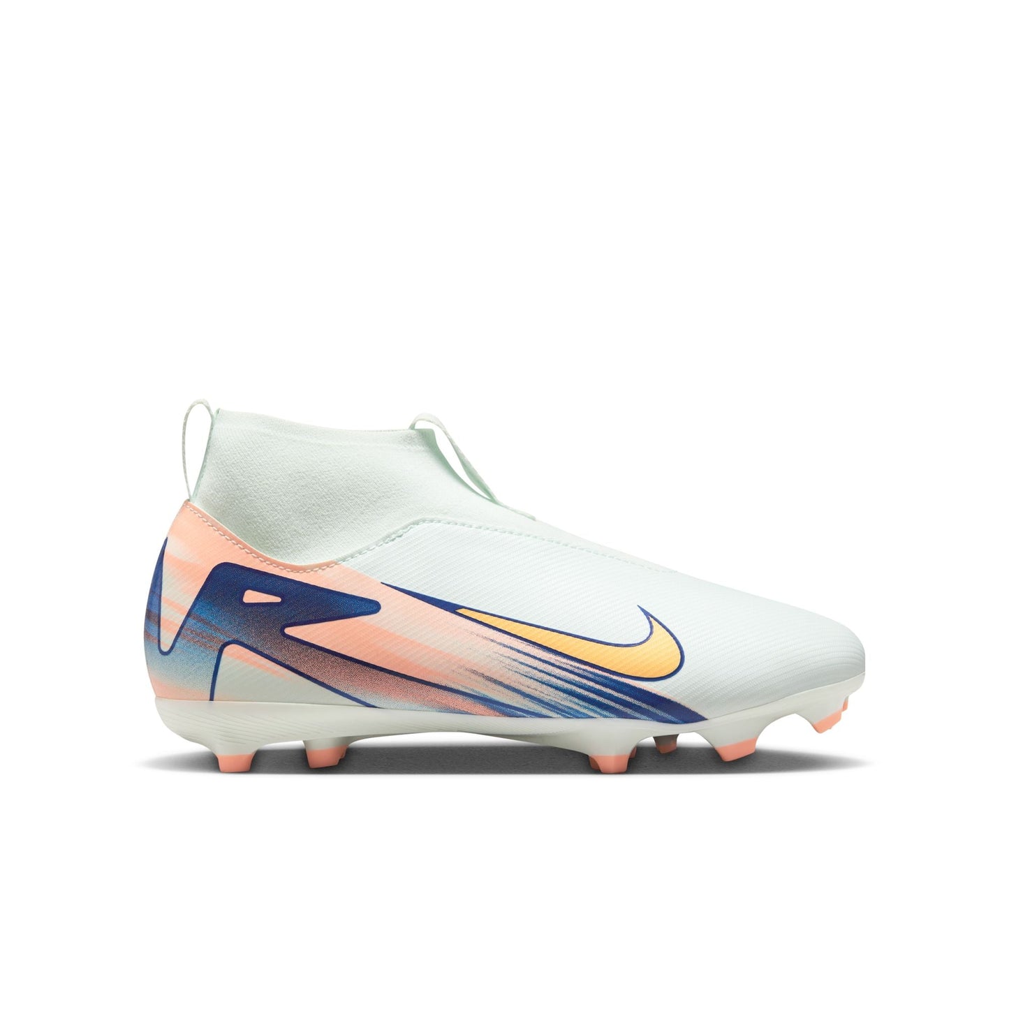 Nike Junior Superfly 10 Academy Mercurial Dream Speed FG Firm Ground Soccer Cleat - Barely Green/Metallic Gold Coin