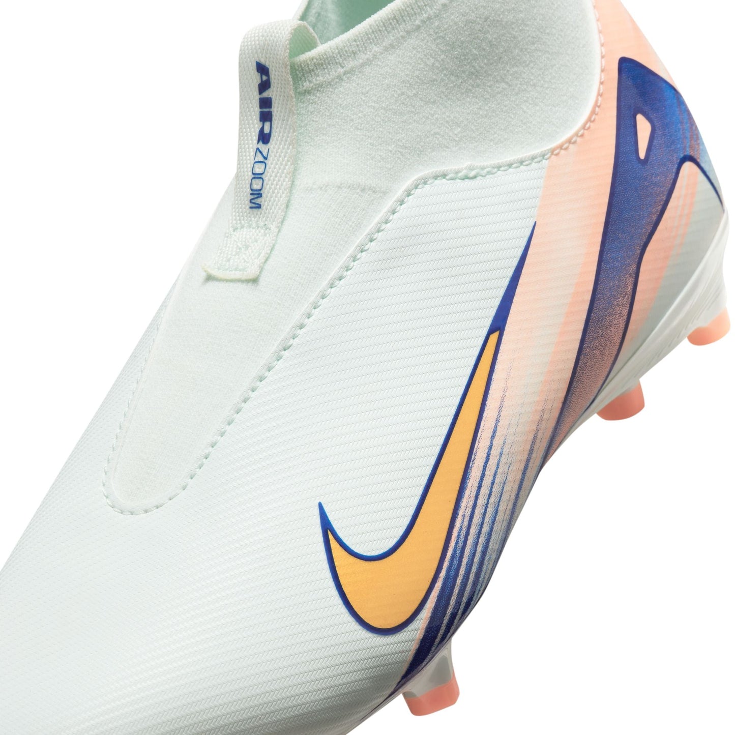 Nike Junior Superfly 10 Academy Mercurial Dream Speed FG Firm Ground Soccer Cleat - Barely Green/Metallic Gold Coin