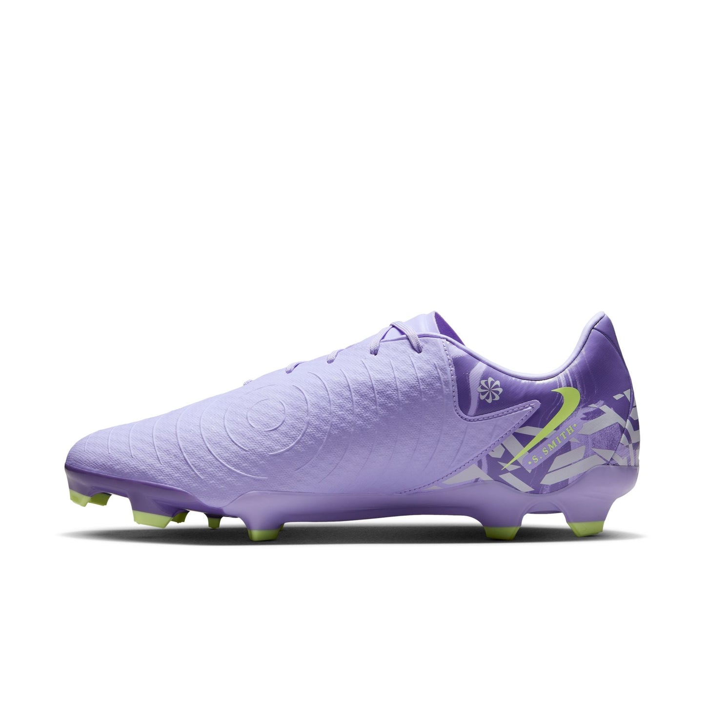 Nike United Phantom GX 2 Academy FG Firm Ground Soccer Cleat - Purple Agate/Barely Volt