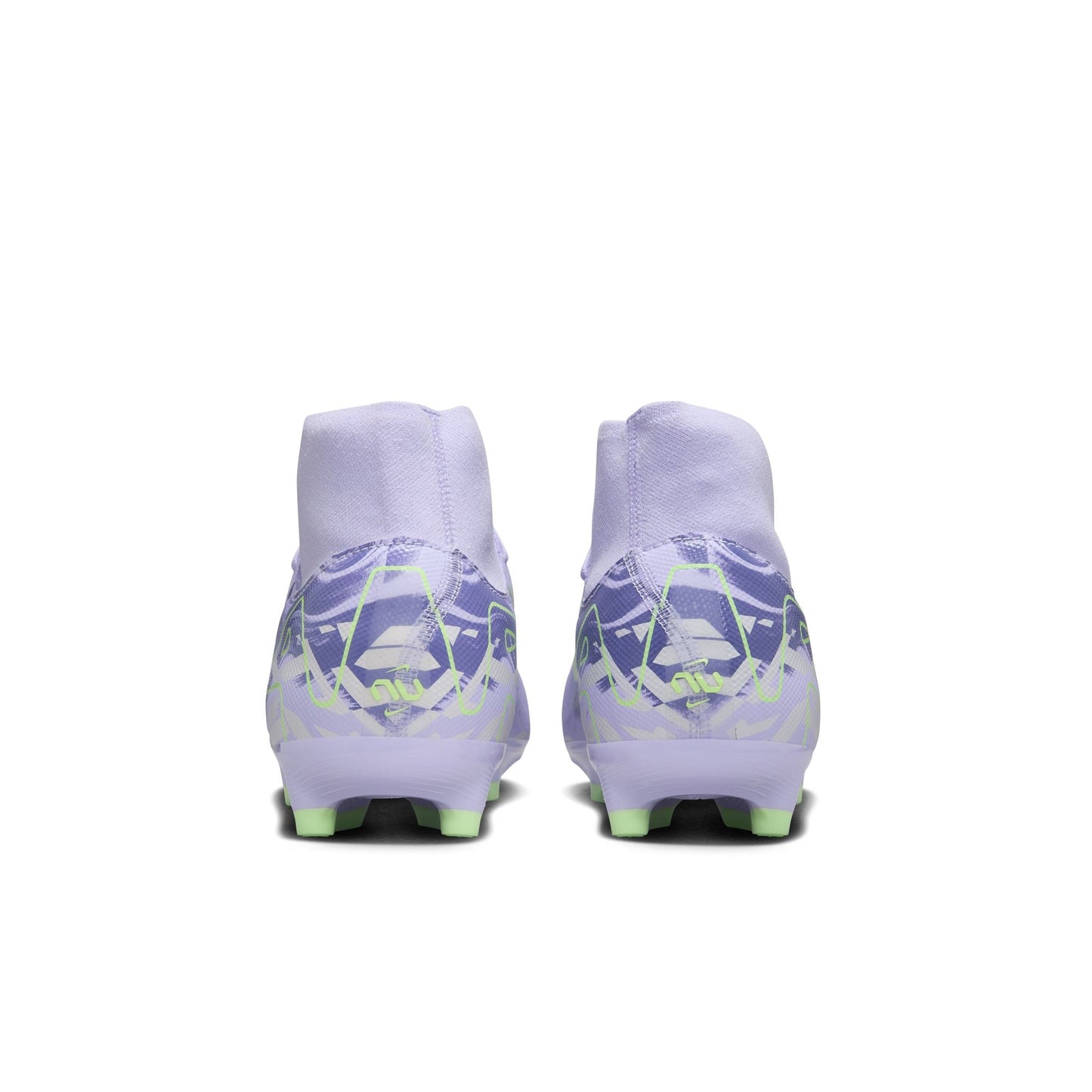 Nike United Mercurial Superfly 10 Academy FG Firm Ground Soccer Cleat - Purple Agate/Barely Volt