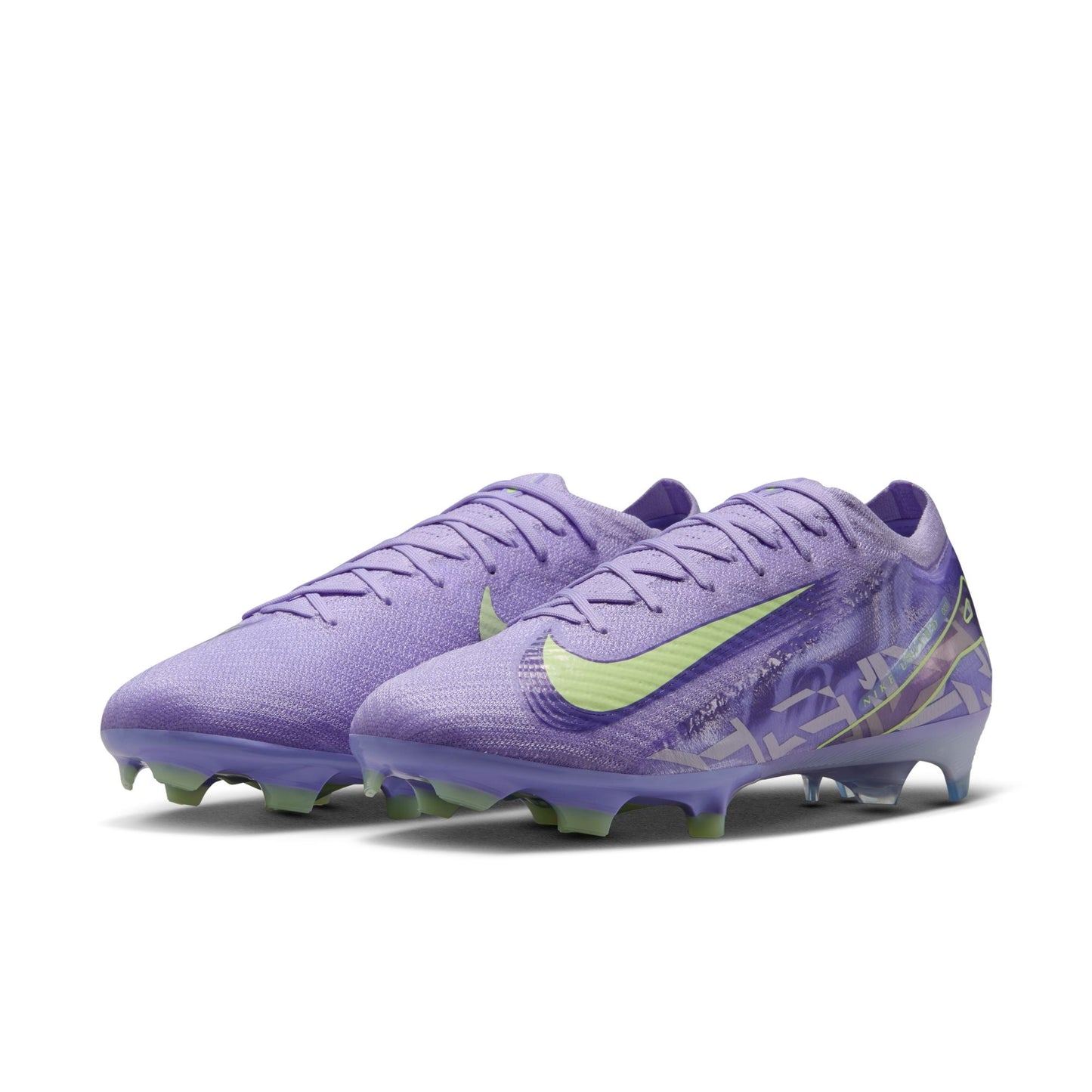 Nike United Mercurial Vapor 16 Elite FG Firm Ground Soccer Cleat - Purple Agate/Barely Volt