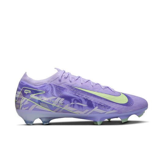 Nike United Mercurial Vapor 16 Elite FG Firm Ground Soccer Cleat - Purple Agate/Barely Volt