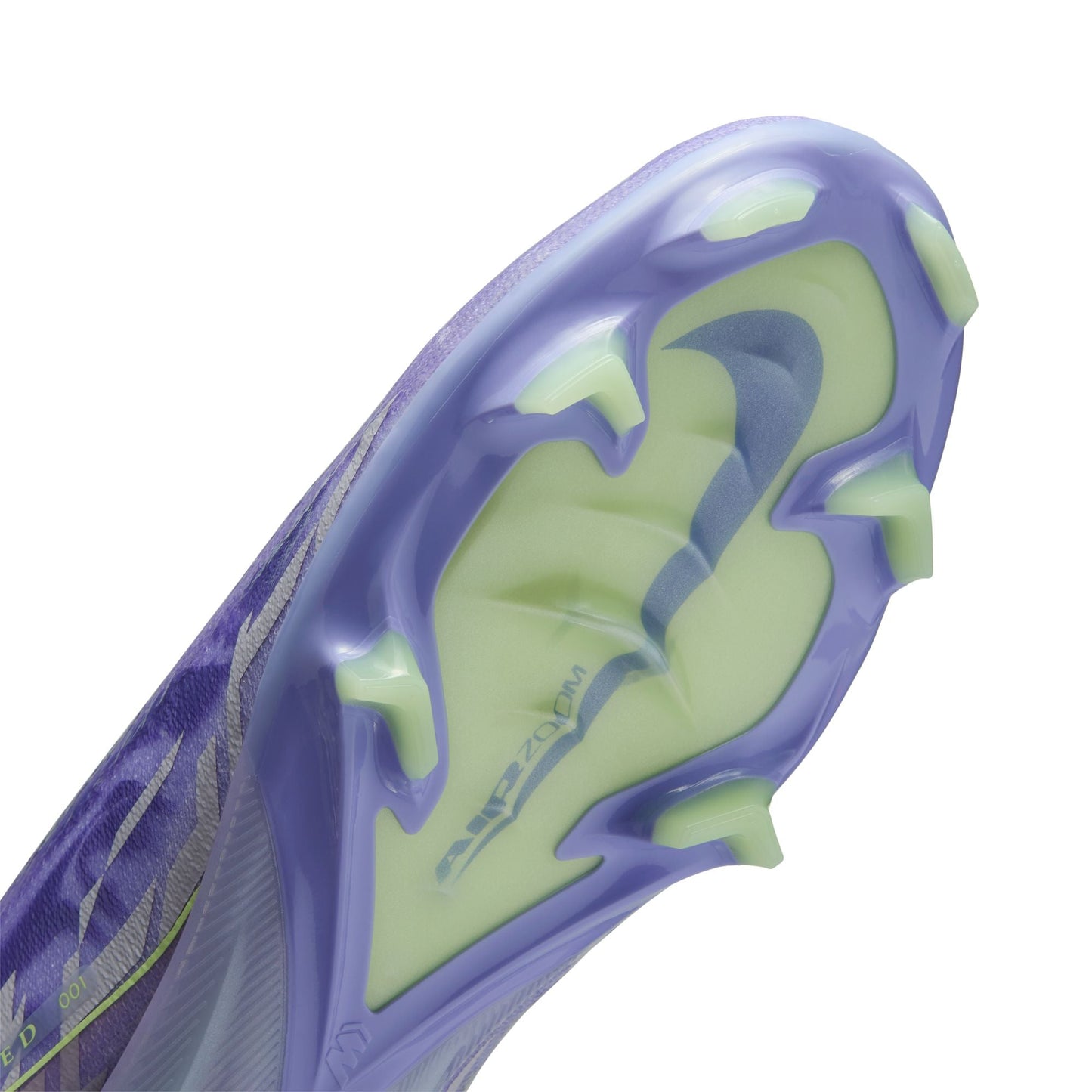 Nike United Mercurial Vapor 16 Elite FG Firm Ground Soccer Cleat - Purple Agate/Barely Volt