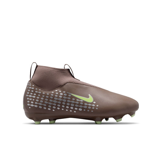 Nike Junior "Kylian Mbappe" Mercurial Superfly 10 Academy FG Firm Ground Soccer Cleat - Plum Eclipse/Metallic Silver