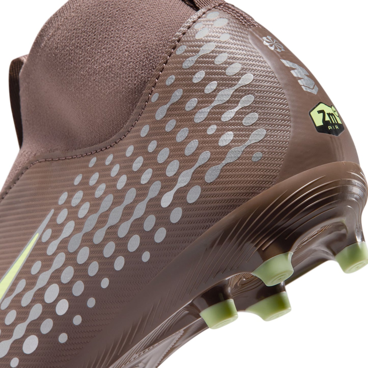 Nike Junior "Kylian Mbappe" Mercurial Superfly 10 Academy FG Firm Ground Soccer Cleat - Plum Eclipse/Metallic Silver
